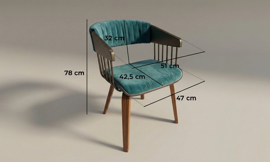 Image 4: Set di 2 sedie Brema e poltroncina Austria di Frankystar