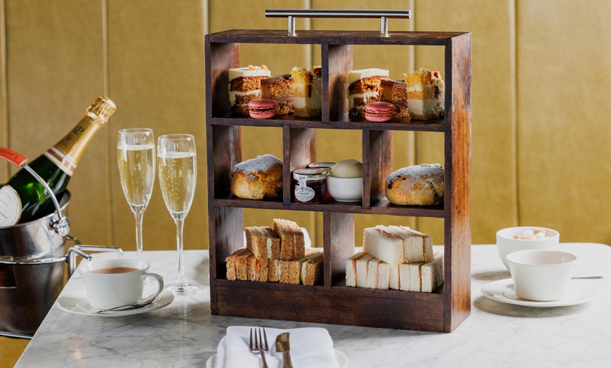 Image 2: Afternoon Tea w/ Prosecco at Marco Pierre White Steakhouse Bar & Grill