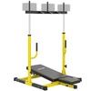 Image 2: SPORTNOW Vertical Leg Press Machine, Adjustable for All Heights