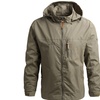 Image 3: Outdoor Hiking Windproof Men's Sports Jacket 