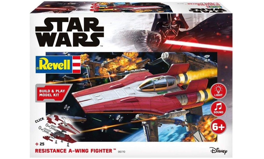 Image 5: Star Wars Resistance A-Wing Fighter, Revell Plastic Model kit