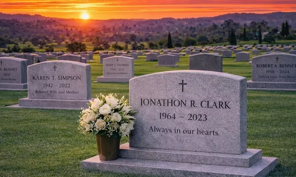 Professional Grave or Tombstone Cleaning Services