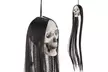 20" Halloween Hanging Ghost LED Glowing Eyes Halloween Prop Skull Scray Hair - Second Medium