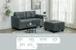 HomCom Modular Storage Corner Sofa Set - Second Medium