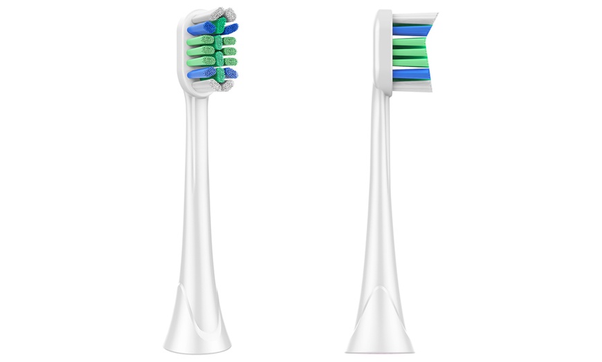 Image 2: 8-40Pcs Replacement Brush Heads Toothbrush Heads (Philips Sonicare Compatible)
