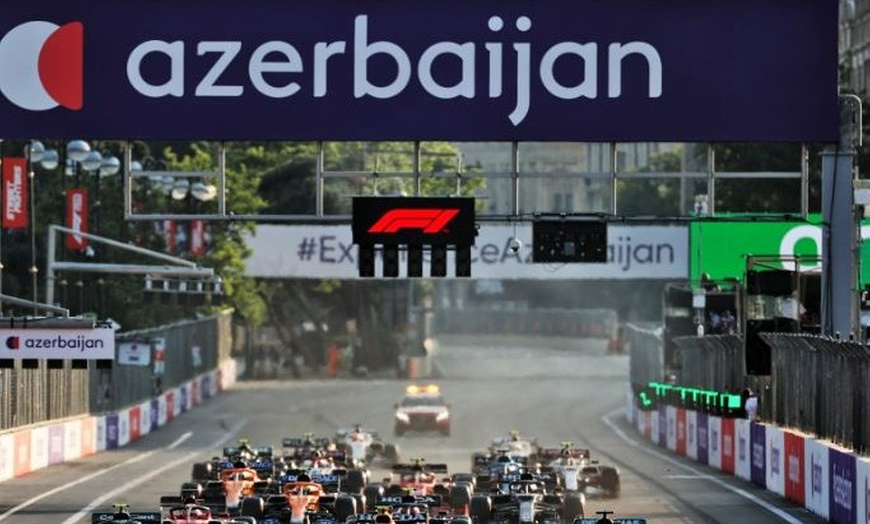 Image 1: ✈ Azerbaijan: Up to 7 Nights with F1 Race Tickets, Hotel, and Flights 