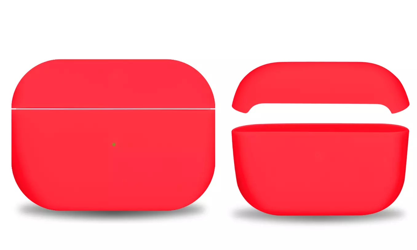 One or Two AirPods® Pro Cases with Detachable Carabiner