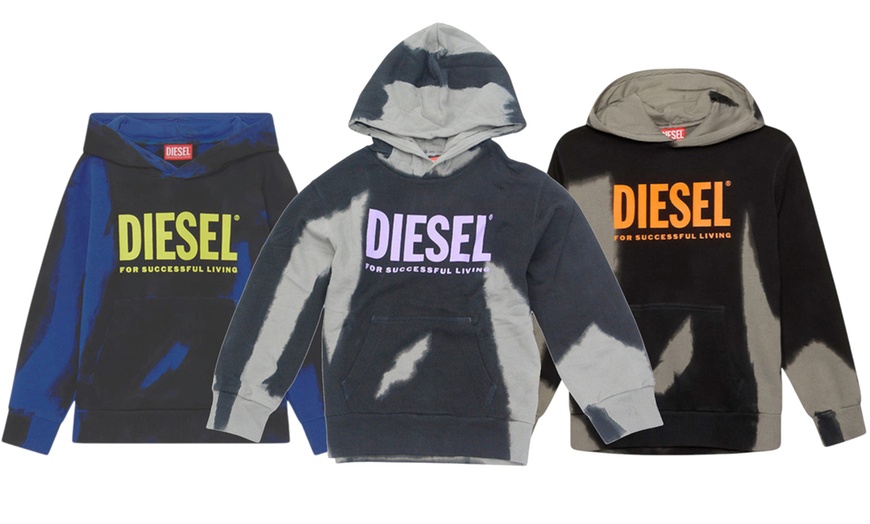 Image 1: Diesel Snork Kids Pullover Fleece Hoodie