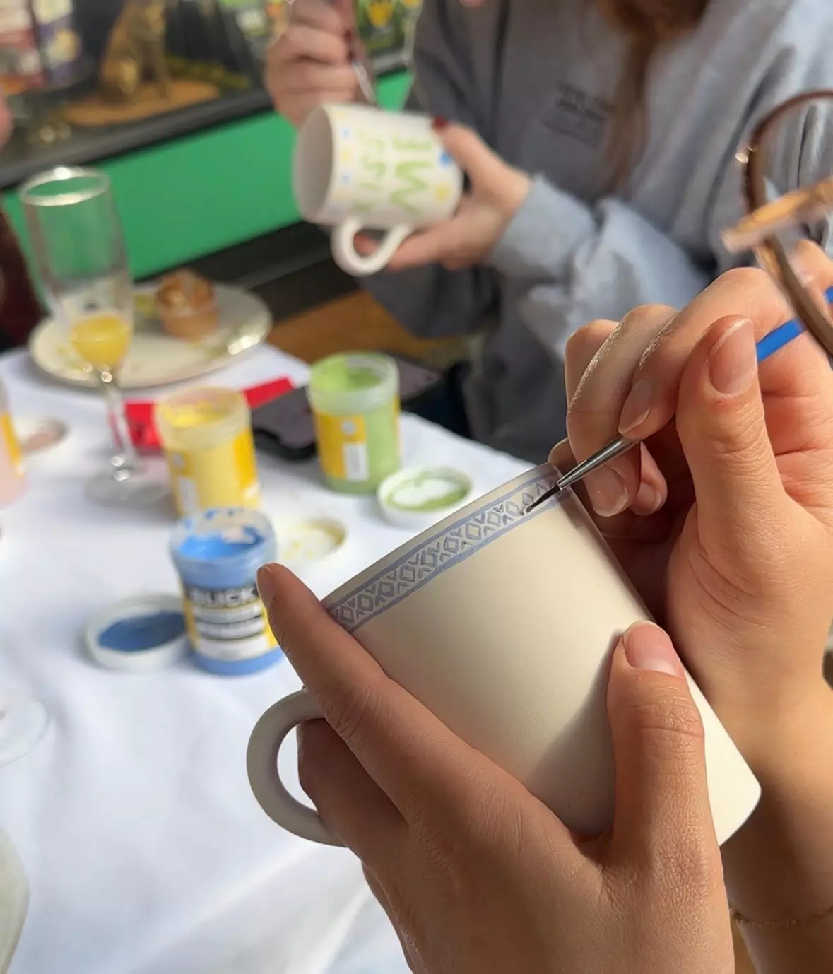 Create Your Own Ceramic Mug Experience for One, Two, or Four