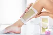 20 Sheets Double Sides Body Wax Strips Hair Removal with 6 Calming Oil Wipes - Second Medium