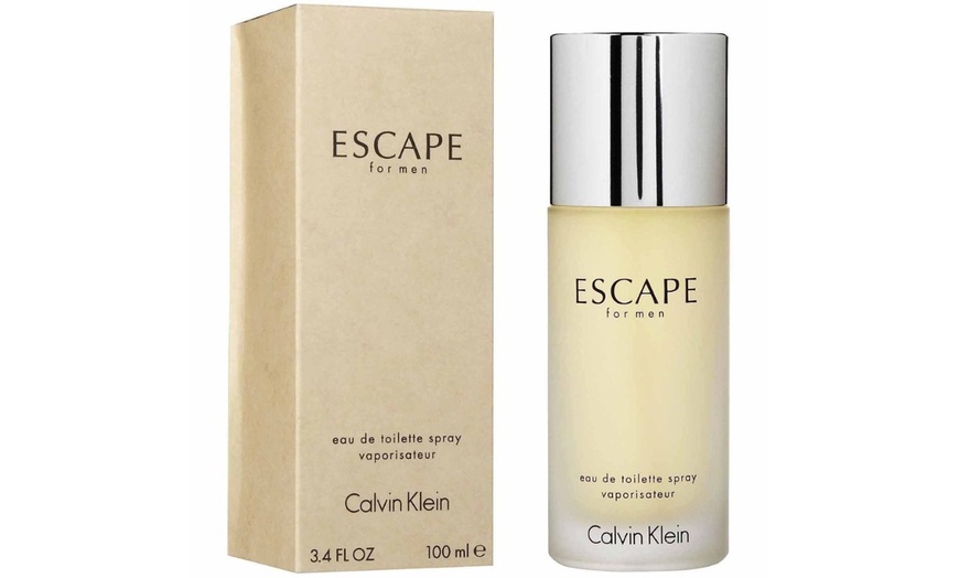 Image 2: Calvin Klein Escape Eau De Toilette Spray For Men 3.4 oz / 100 ml