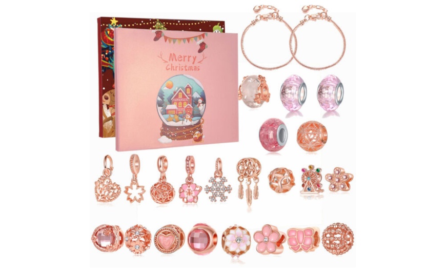 Image 4: Christmas Jewellery Advent Calendar with Assorted Accessories for Kids