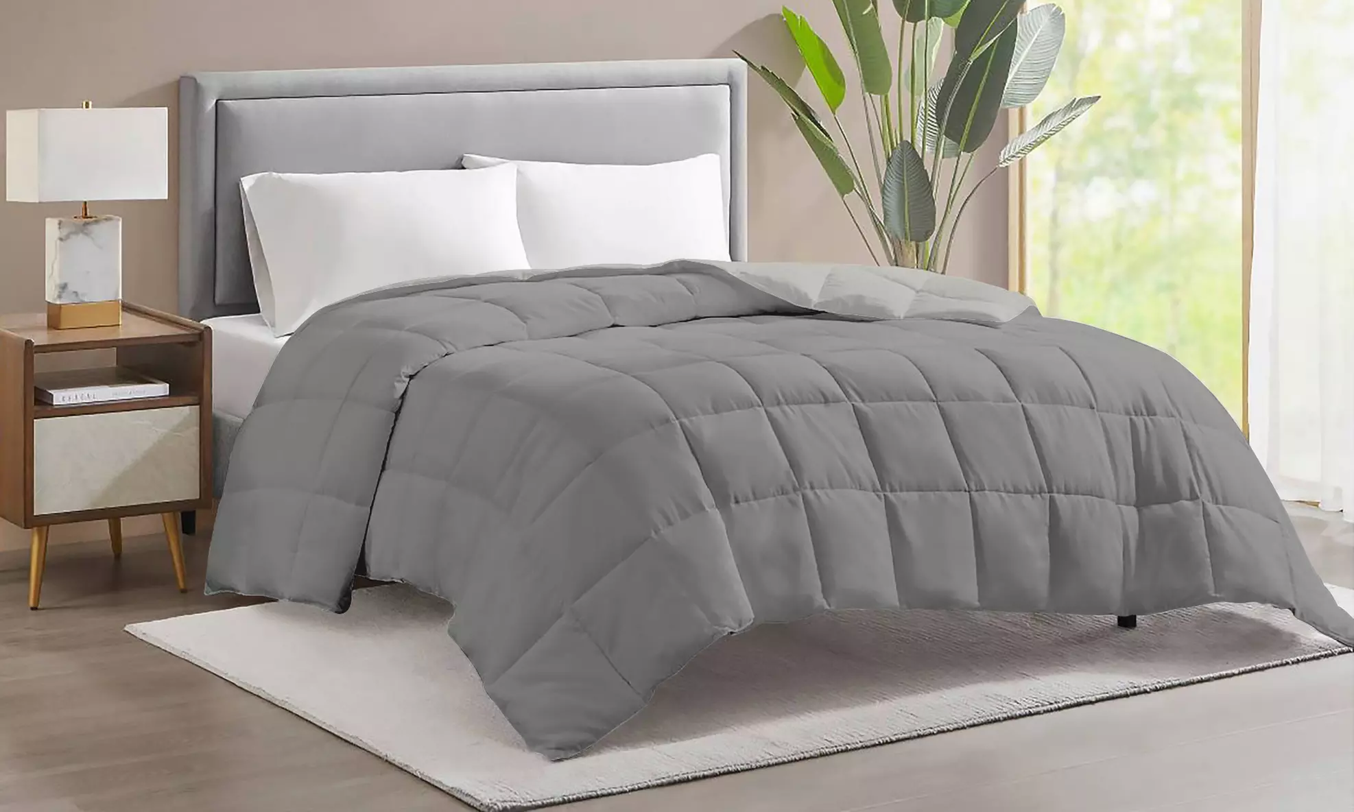 Edredón suave y cálido lavable a máquina