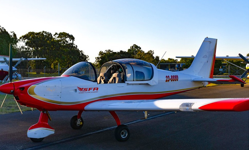 Image 2: Trial Introductory Flight Lesson at Sydney Flying Academy