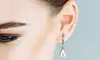 Teardrop Pearl Leverback Earrings