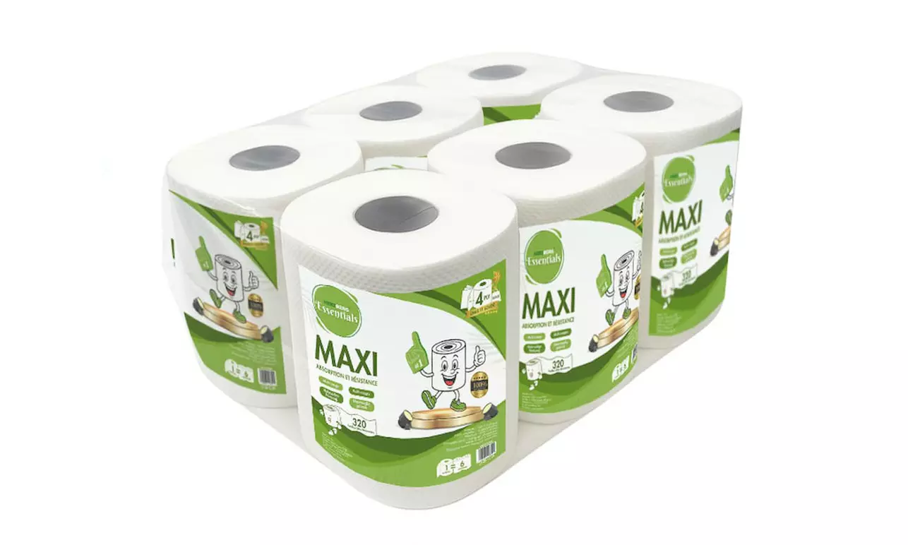 6 rollos de papel de cocina, Herzberg