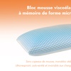 Image 6: Bolster en mousse à mémoire de forme microperforée– Sampur