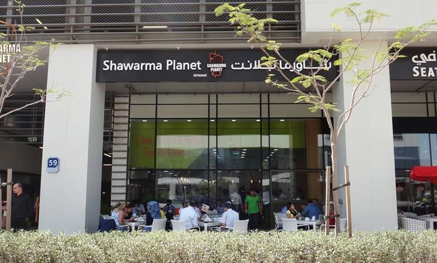 Image 5: Shawarma Plate and Drink