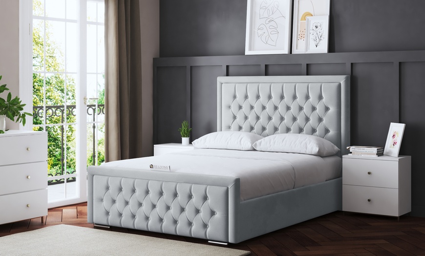 Image 28: DS Living Allegra Upholstered Bed