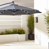 Image 12: Neo 3m Garden Outdoor Waterproof Freestanding Parasol LED Lights 