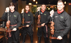 All-You-Can-Eat Brazilian Brazilian Churrasco for Lunch or Dinner 