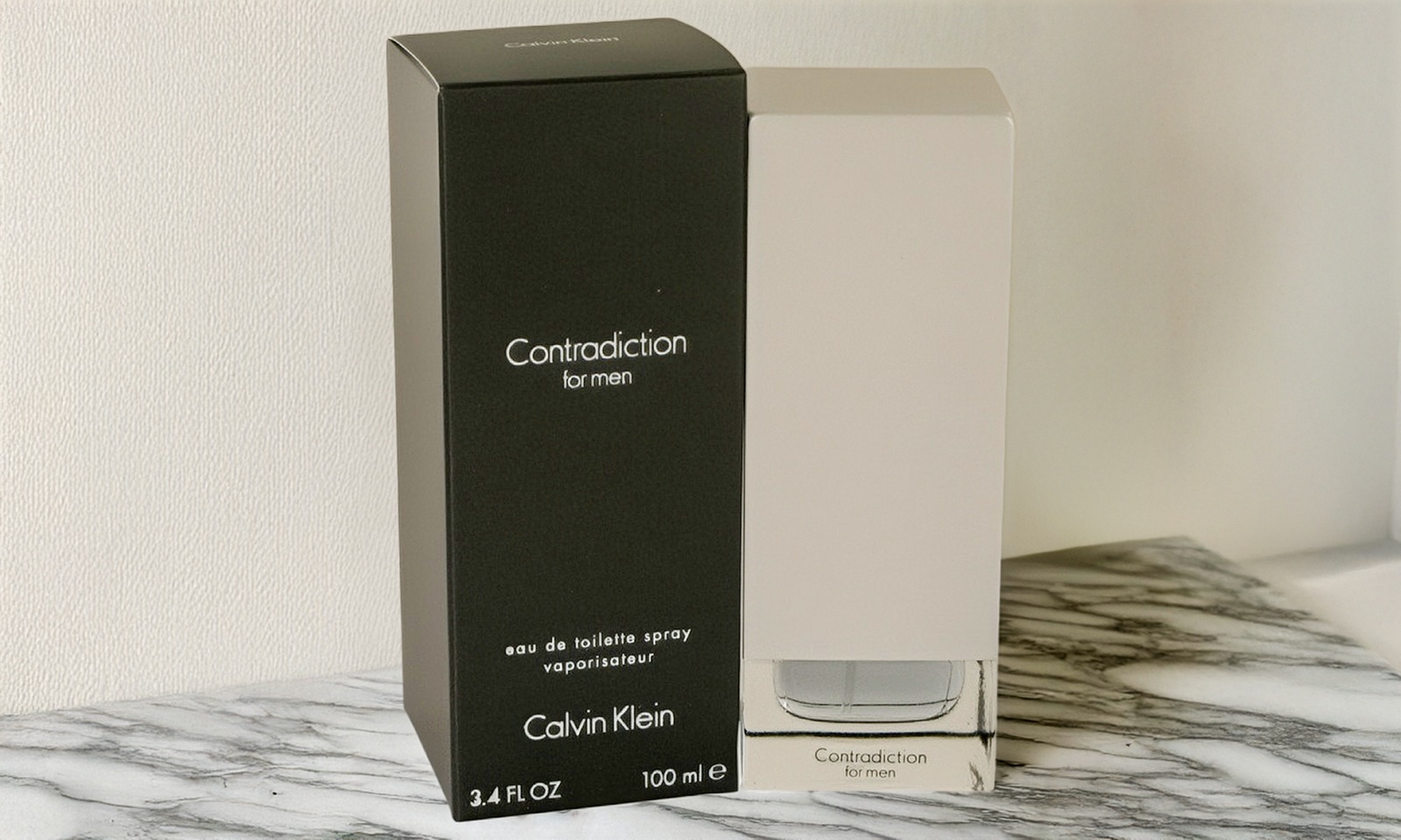Contradiction By Calvin Klein 3.4oz./100ml EDT Spray For Men
