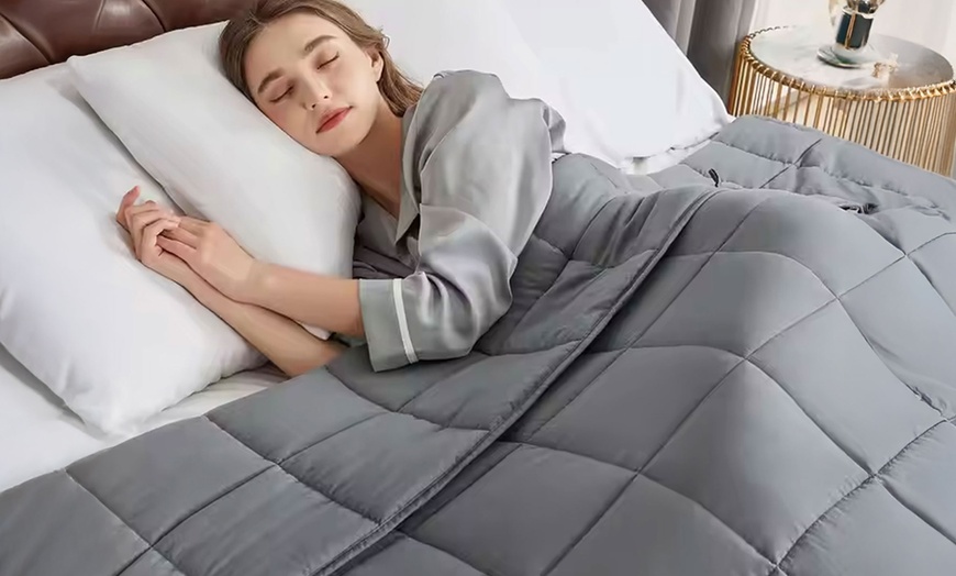 Image 1: Edredón ultraligero 100 % microfibra de Sampur
