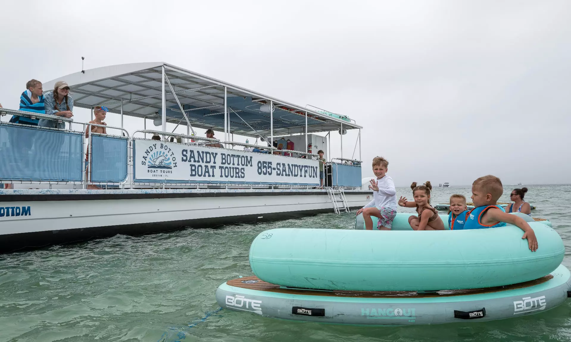 Join Crab Island Excursion, Sunset Dolphin Tour, or Fireworks Cruise