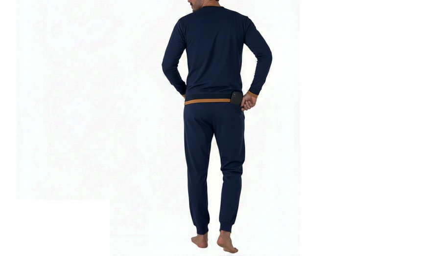 Image 7: Pigiama da uomo in cotone Navigare