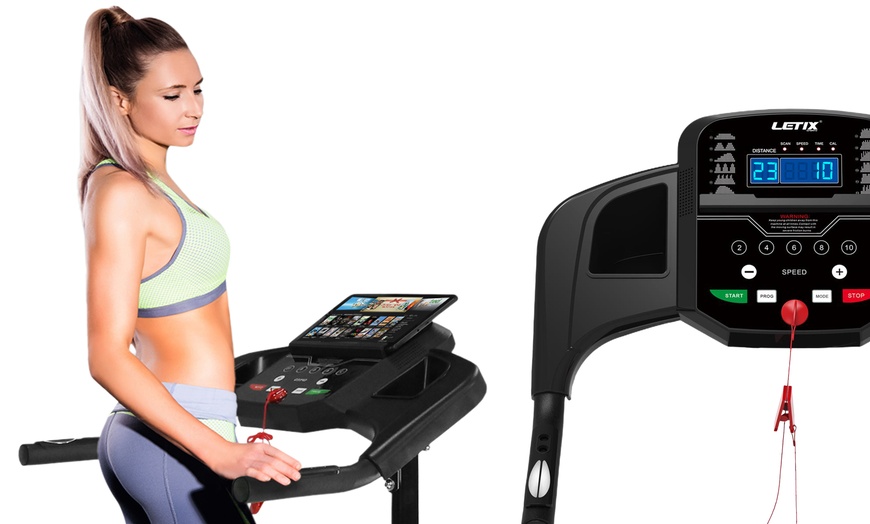 Image 4: Letix Laufband SpeedrunnerPro mit LCD-Display &  Herzfrequenzmesser