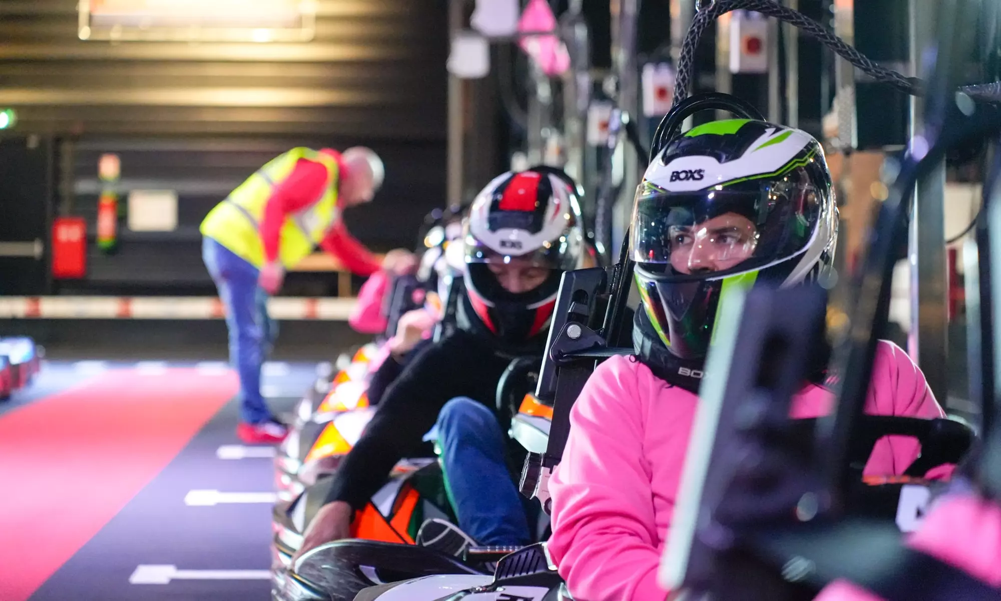 Session de karting éléctrique pour enfants et adultes à Chartres