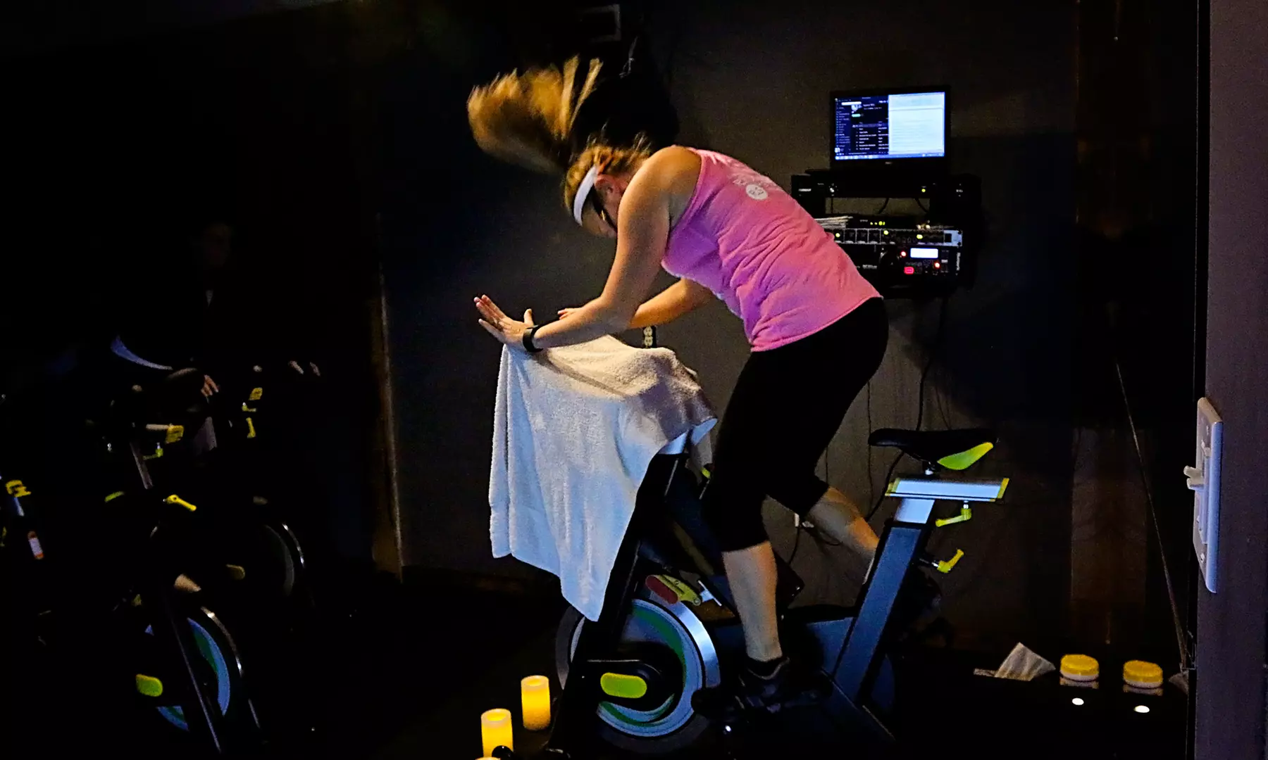 One or Three Drop-In Rhythmic Spin Classes at Explosive Sports Performance (Up to 55% Off) - Primary Image