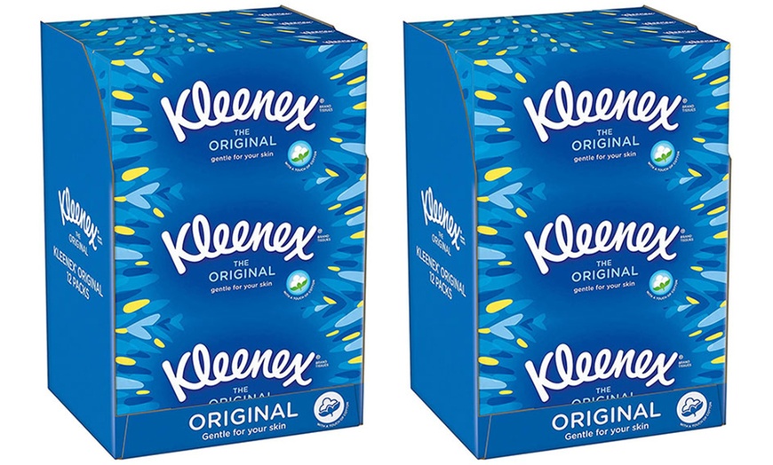 Image 14: 12 Kleenex Tissue Boxes