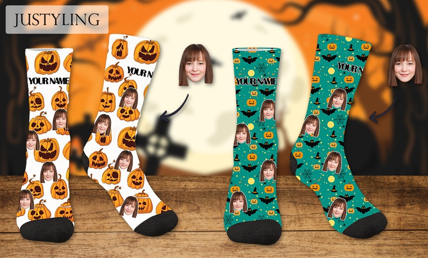Image 3: Chaussettes personnalisables avec Justyling