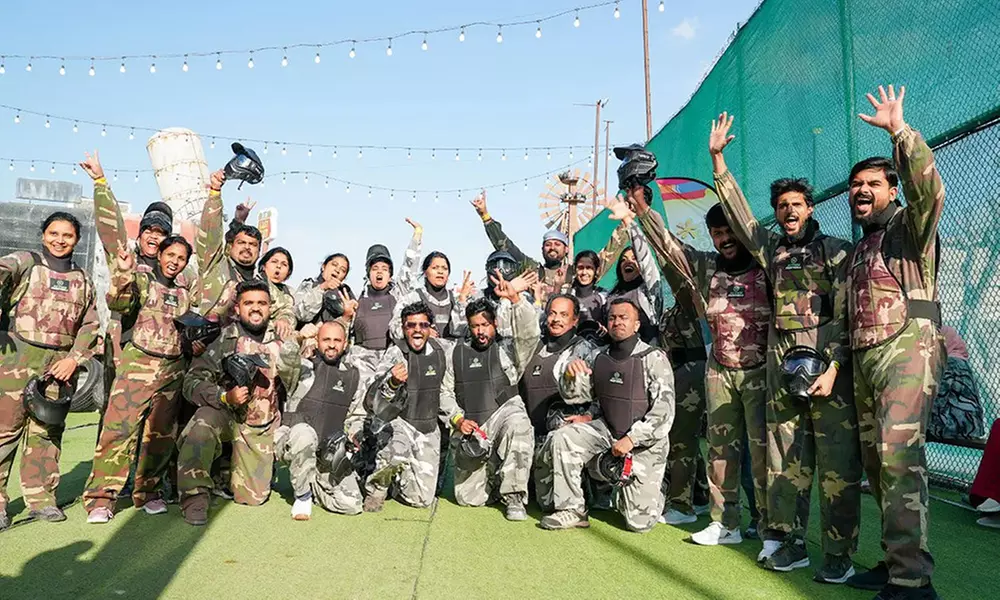 Outdoor Paintball Experience at Action Park Dubai – For 1 or 4 Players