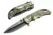 4" Pocket Knife Pocket Clip & Lanyard Hole, Spring Assisted, Drop Point Blade - Second Medium