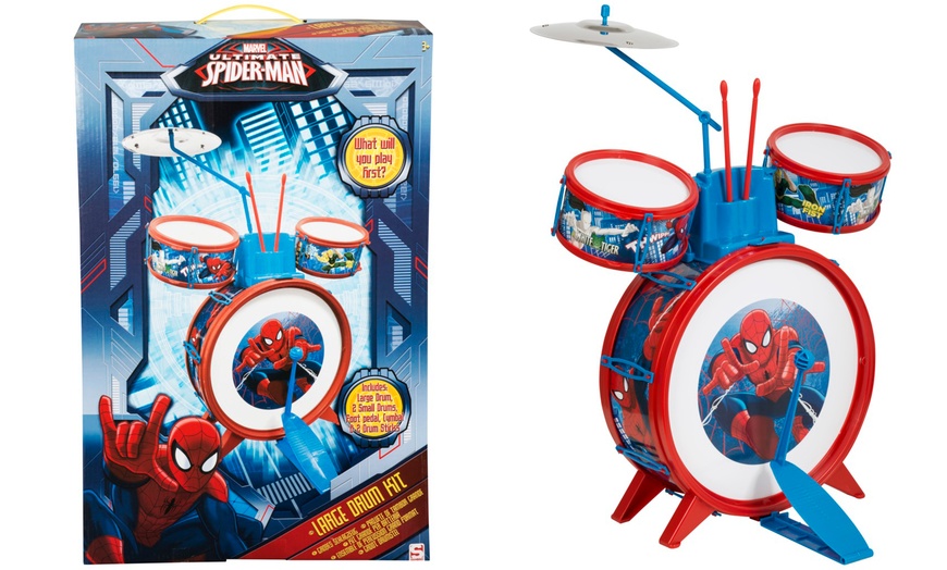 Image 2: Kids' Character-Themed Drum Set