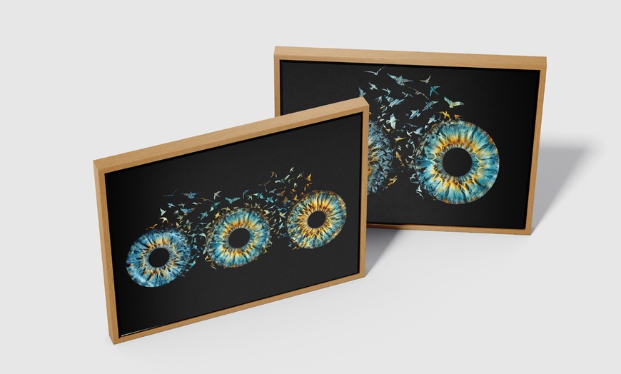 Image 5: Custom Iris Photo Art For Couples, Families or Pets