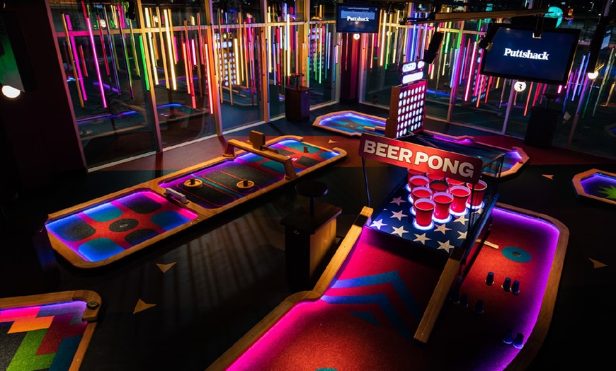 Image 2: Upscale, Tech-Infused Mini Golf for 2 or 4 - Tax Included