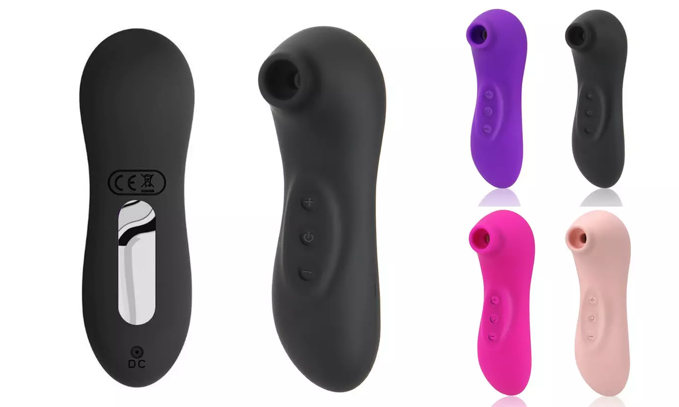 10 Frequency G-spot Stimulate Clitoral Suction Vibrator with Heating Shaft