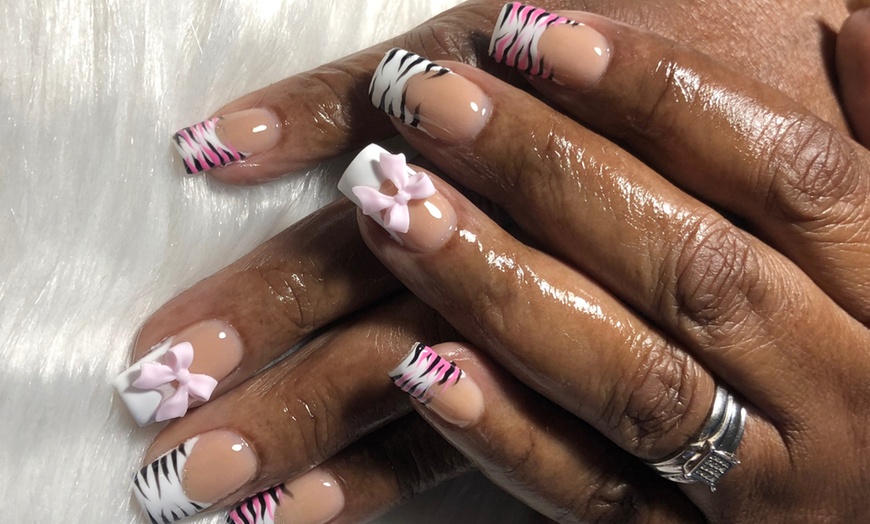 Image 14: Custom Freestyle Nail Sets in Short, Medium, or Long Lengths 