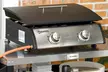 Outsunny Portable Tabletop Gas Plancha Grill with Two Stainless Steel Burner - Image 6