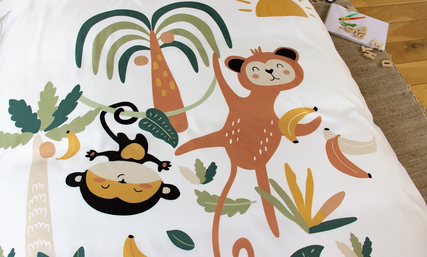 Image 11: Parure de lit enfant 140 × 200 cm en microfibre