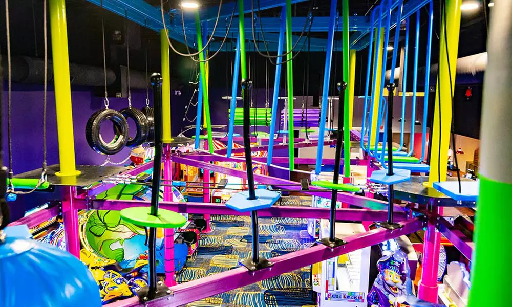 Pick Your Owynn’s World Adventure: Laser Tag, Dark Ride, Aerial Ropes with Up to 16% Off - Primary Image