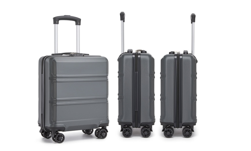 Image 15: Valise cabine en ABS, 45 x 36 x 20 cm, capacité d'environ 28 L