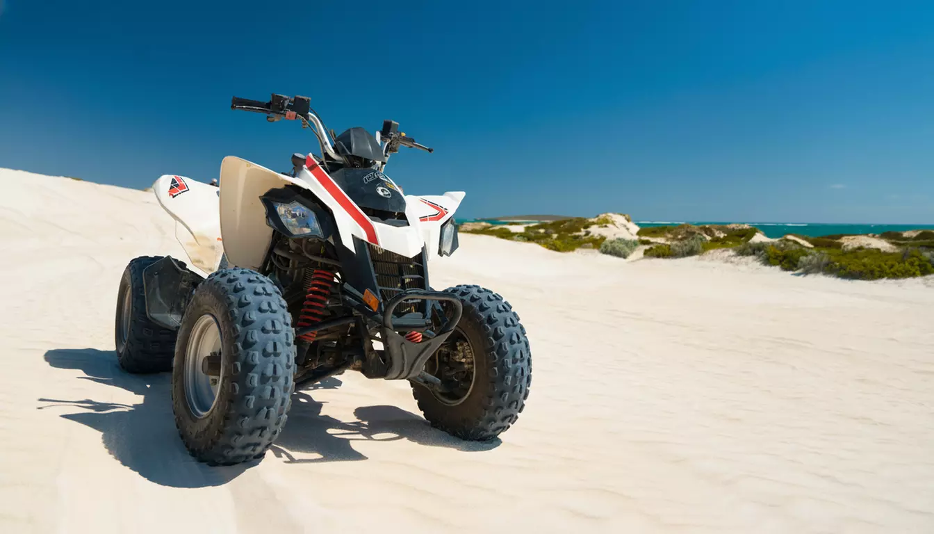 30-Minute Quad Bike Solo (ATV) Hire - 1 x Child or Adult