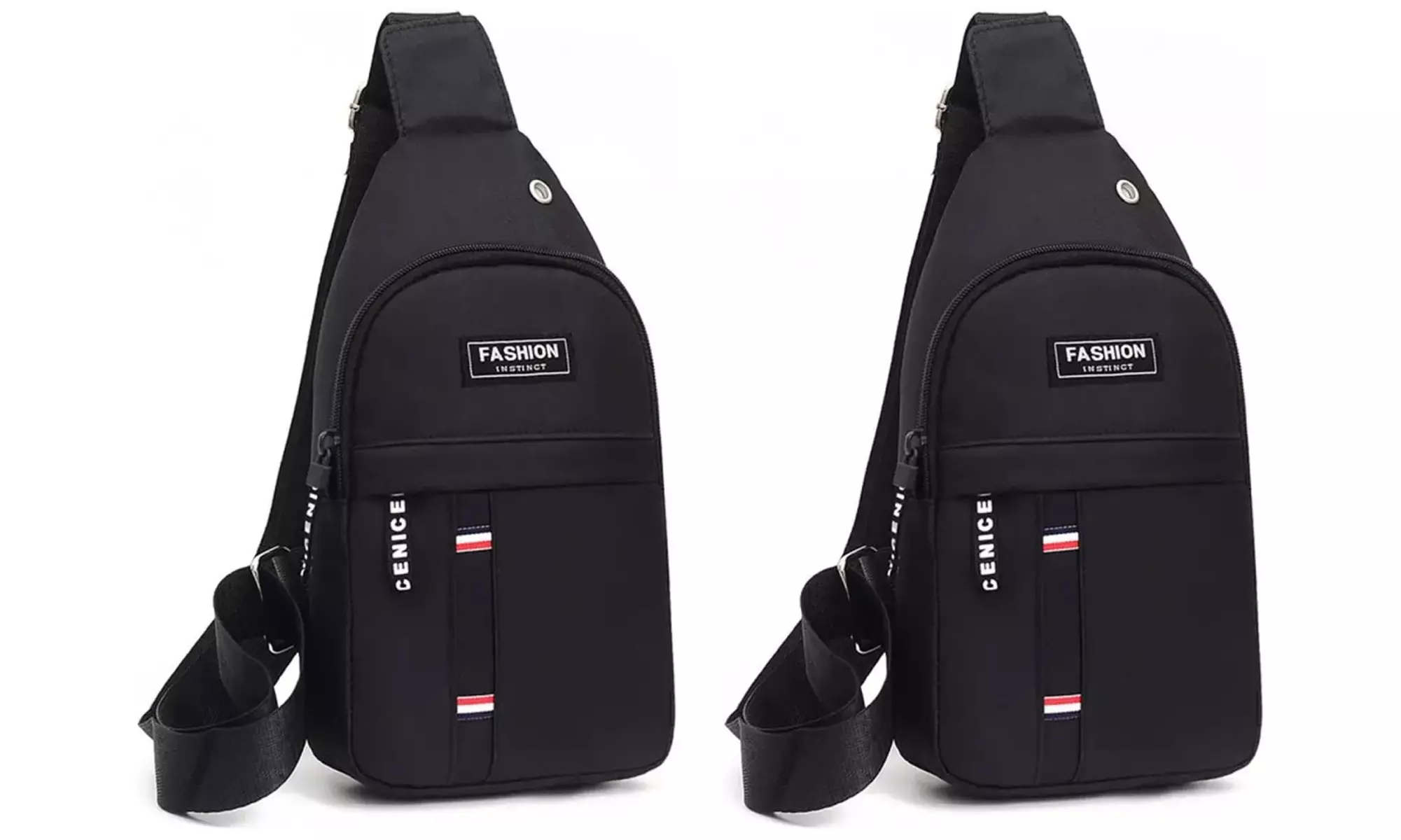 Minibandolera de viaje resistente al agua con correa ajustable