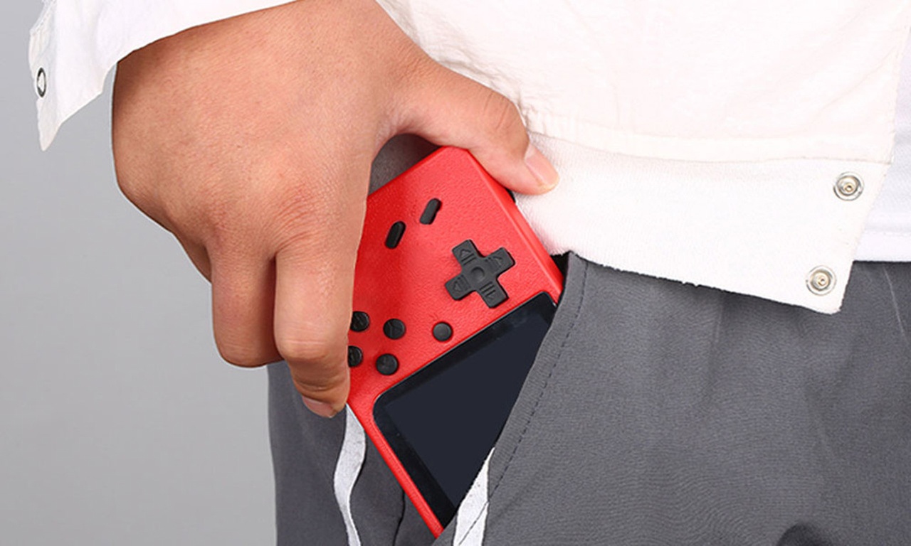 Consola portátil de juegos con 400 juegos retro