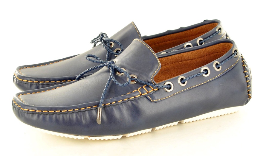 Image 12: Men's Lace-Up Loafers