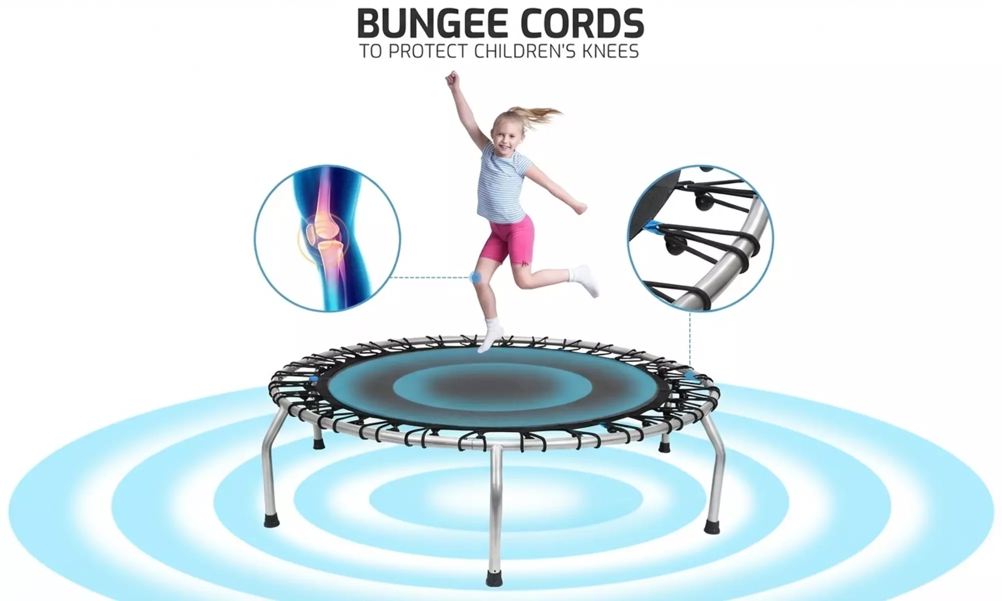 Trampoline pour enfants Jumpoo
